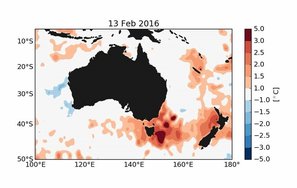 Marine heatwaves